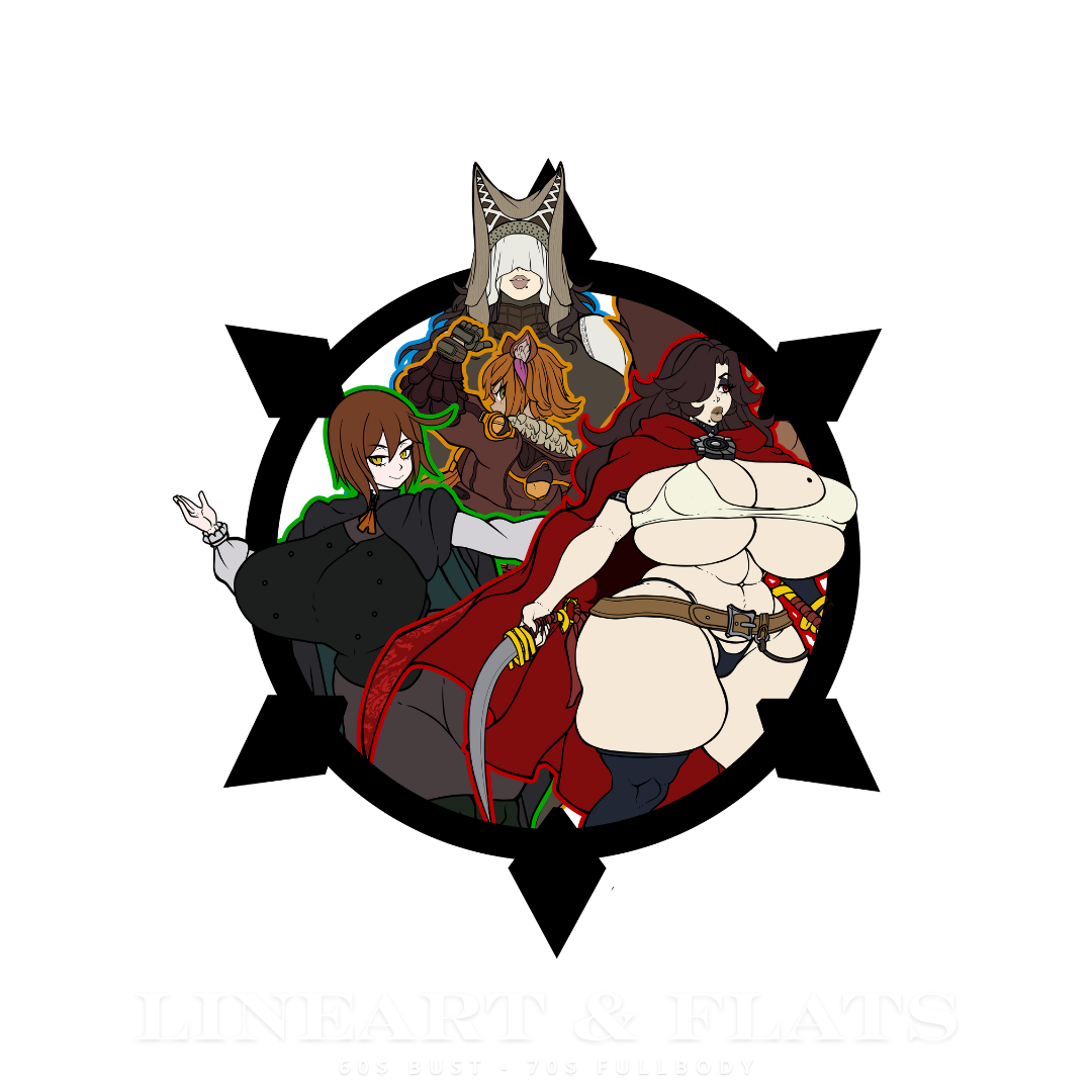 $50-Bust / $60-Fullbody