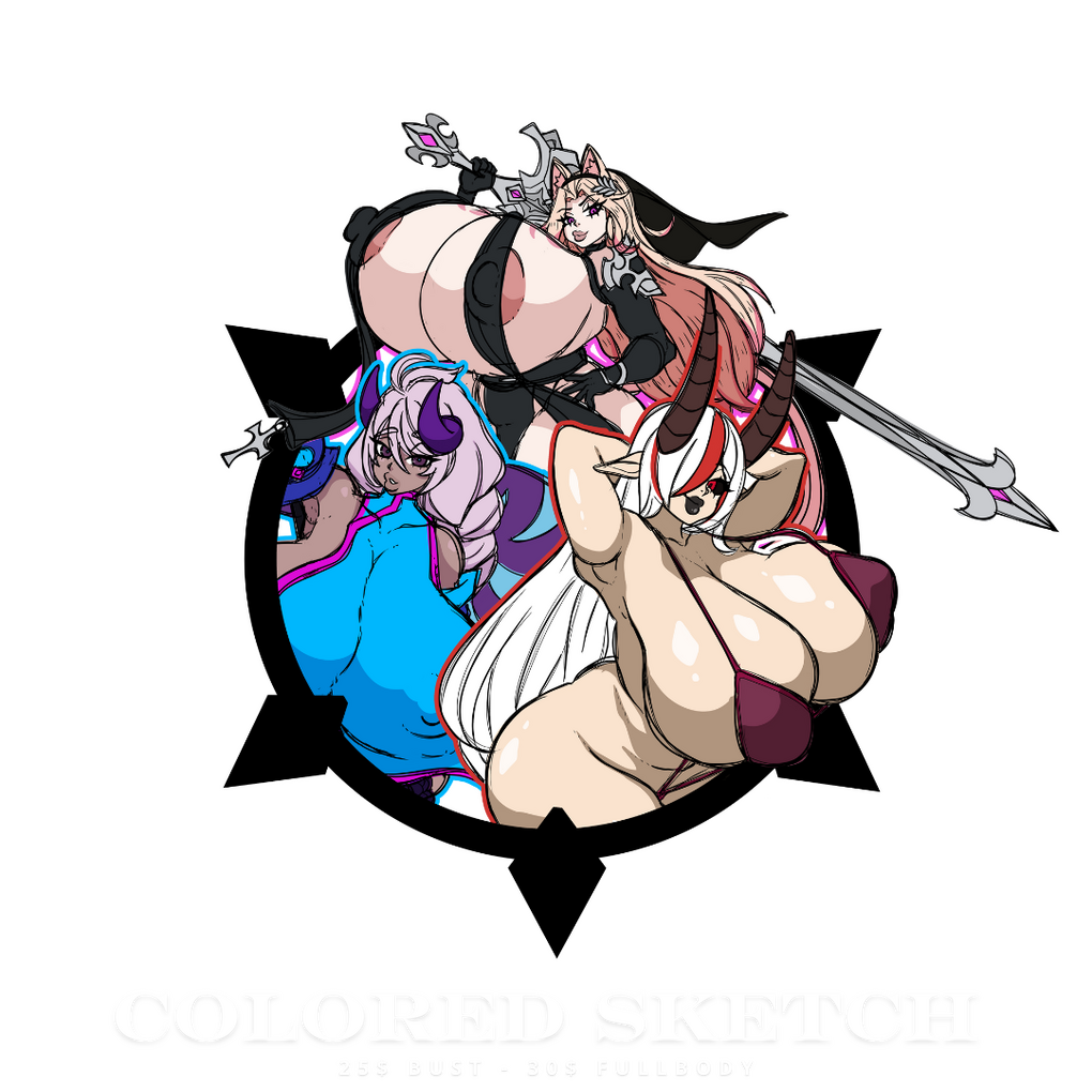 Sketch $20-Bust / $30-Fullbody